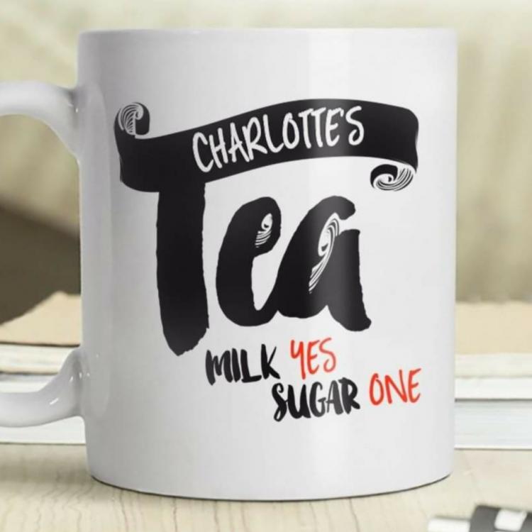 Personalised Name Tea Mug