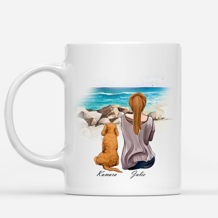 personalised-girl-dog-mug-sea-view