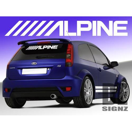 Alpine Logo Sticker