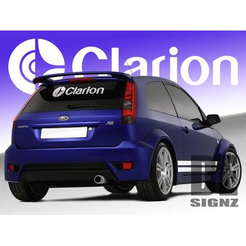 Clarion Logo Sticker