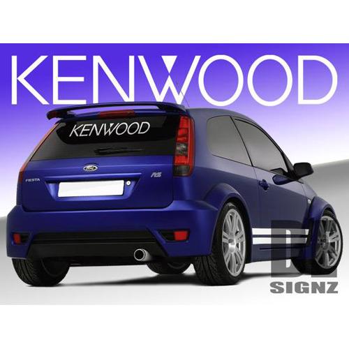 Kenwood Logo Sticker