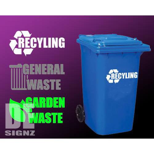 Wheelie Bin Graphics Set 1