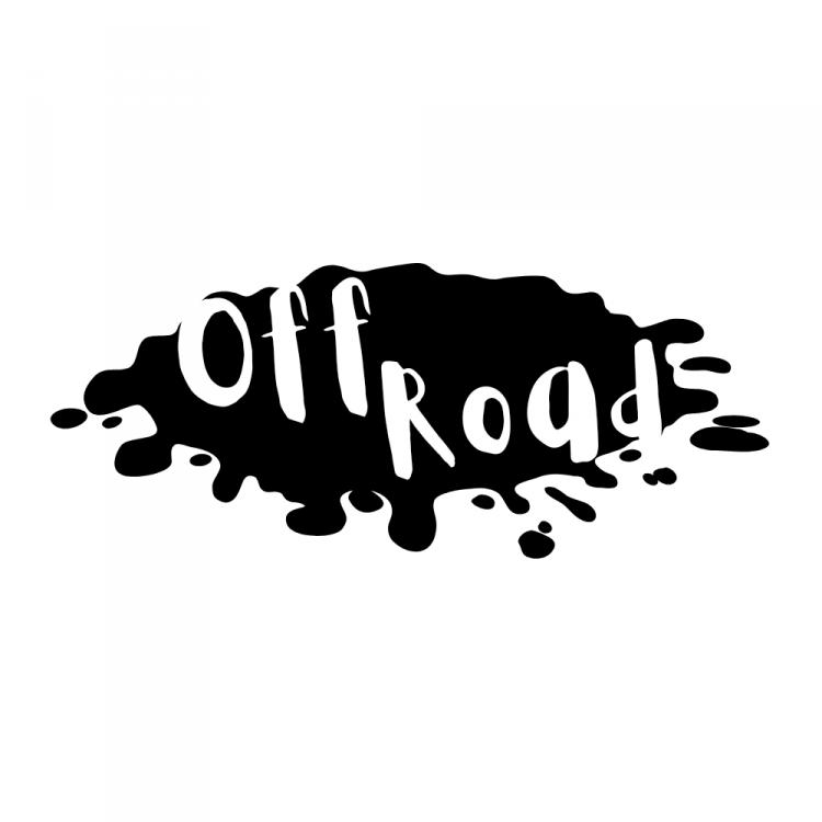 Off Road Splat Sticker 1